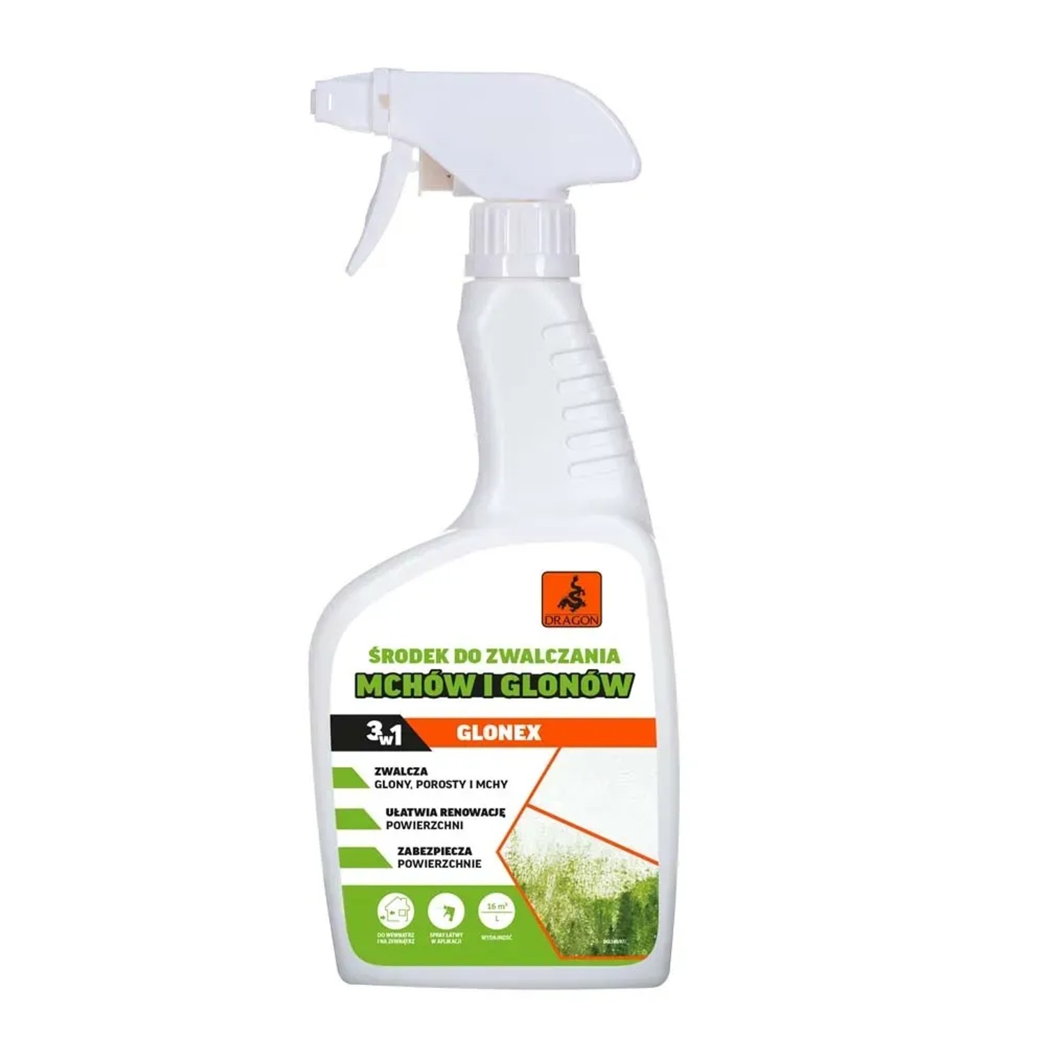 Dragon Preparat do zwalczania mchów i glonów Glonex 500 ml