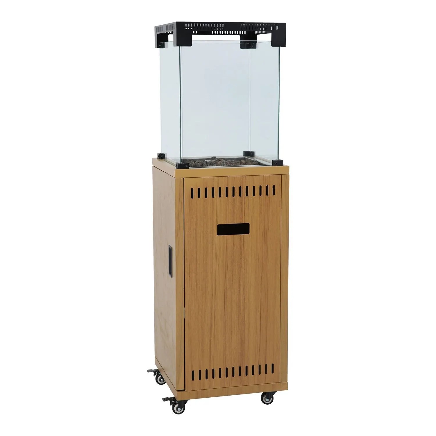 Ogrzewacz tarasowy MIR-H49-24WD w kolorze drewna