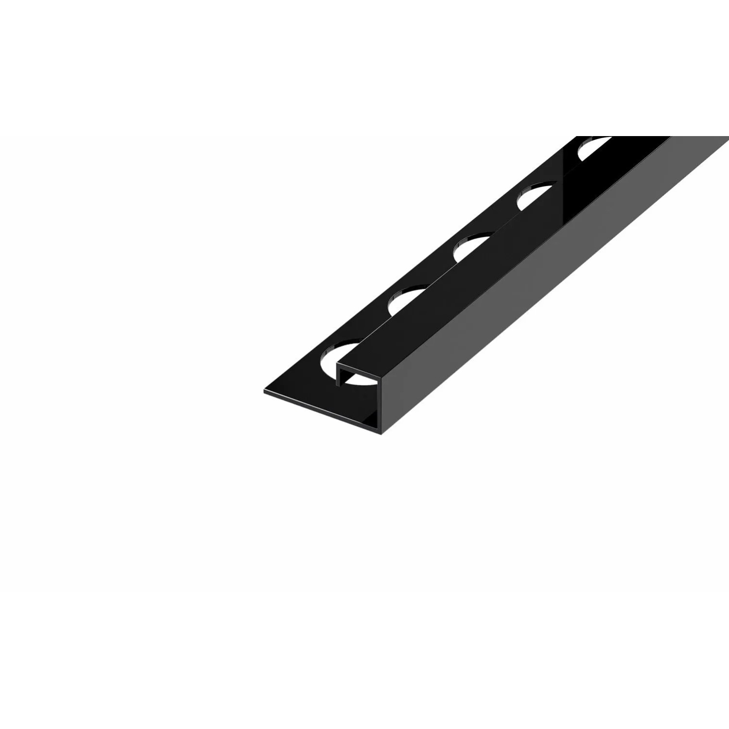 Eviso Listwa narożna P czarny połysk 10,5 x 2700 mm