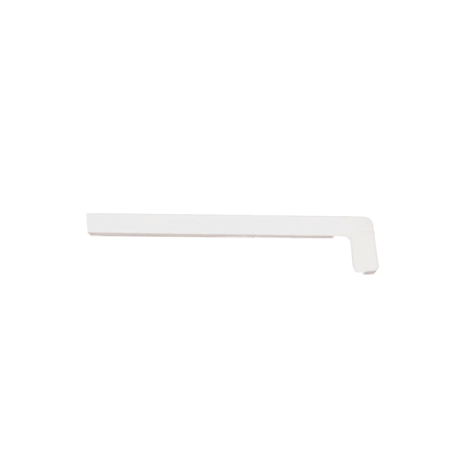 Zaślepka do parapetu PVC biała, szer. 33,5 cm, lewa