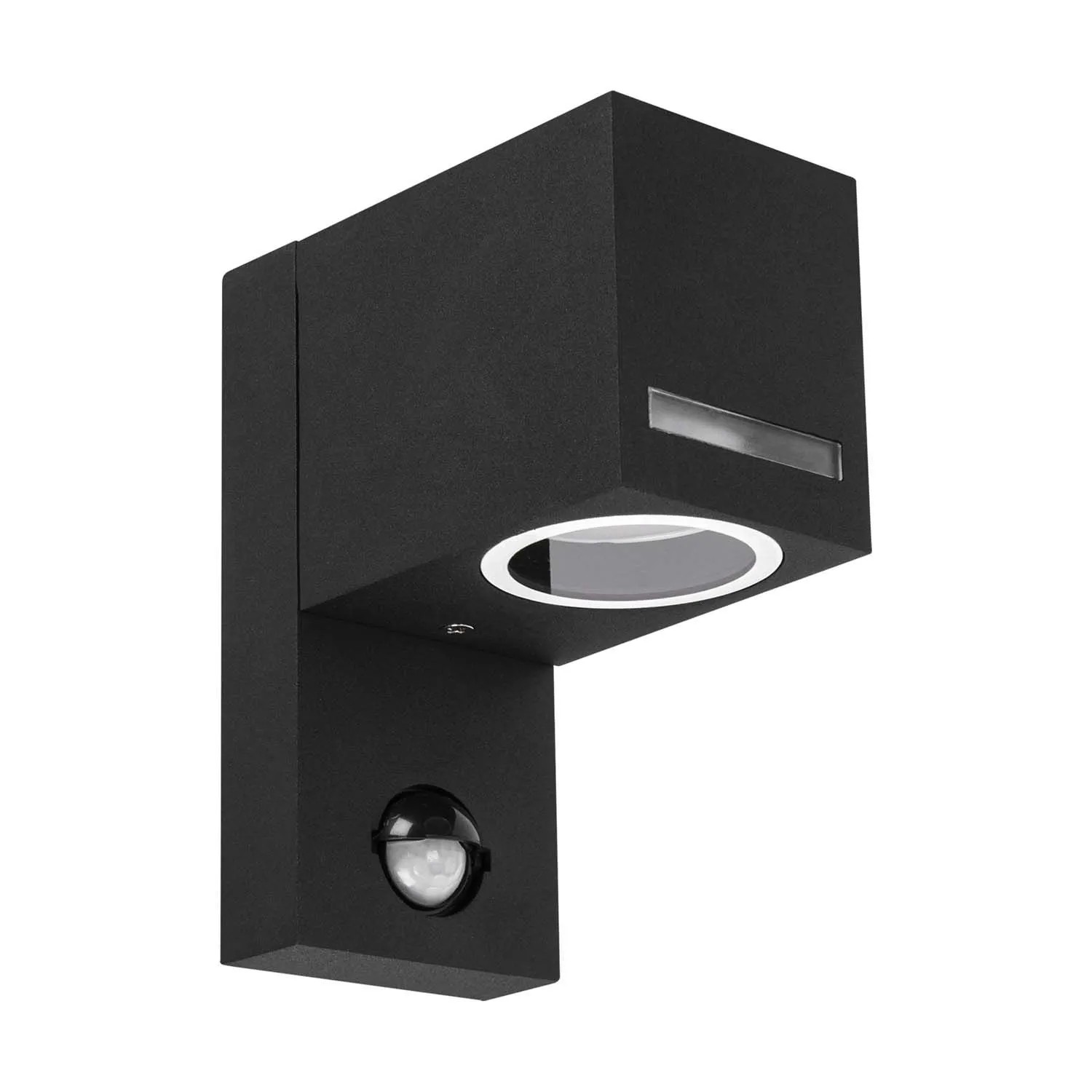 Struhm Kinkiet zewn. z czuj. ruchu FOREST SD 1xGU10 35W IP44 czarny