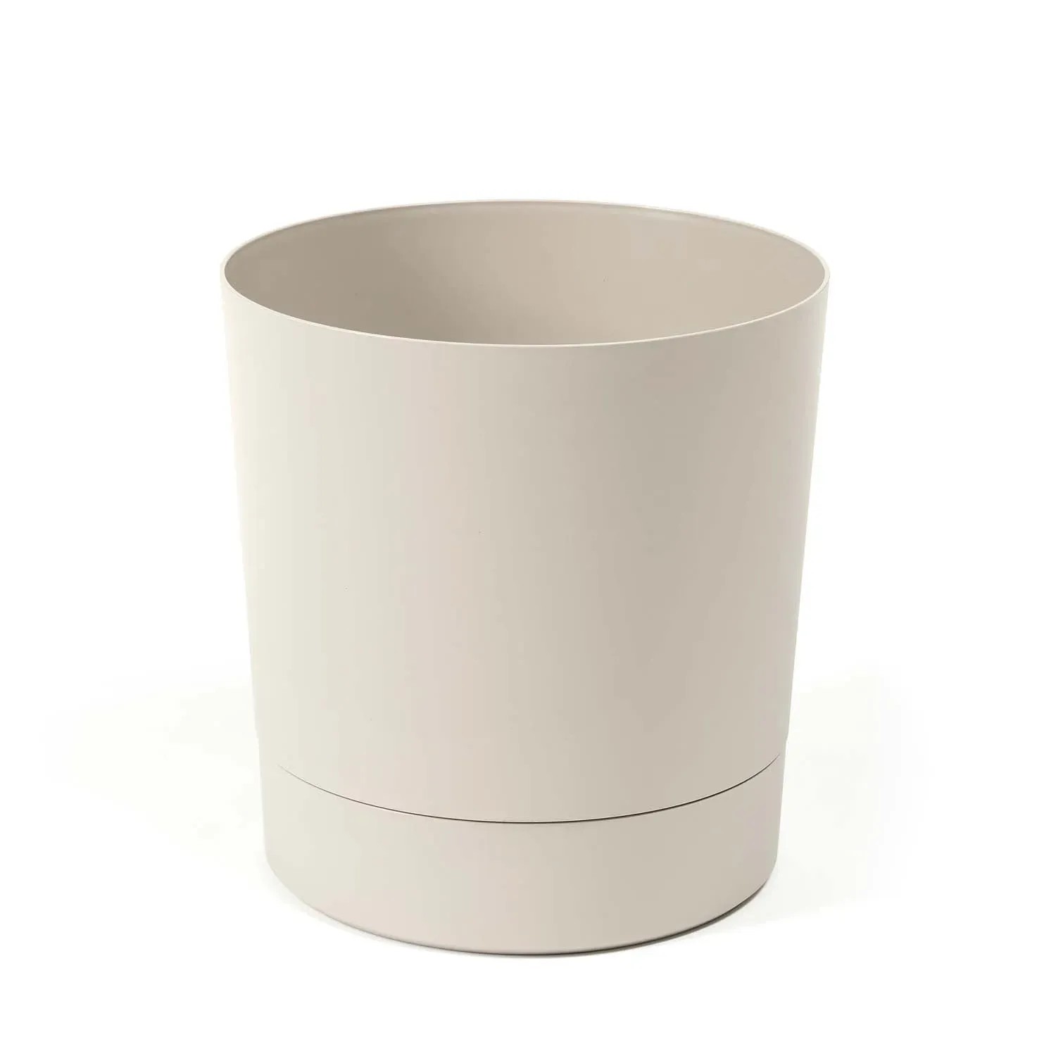 Doniczka Aura beżowa recycled - śr. 20 cm