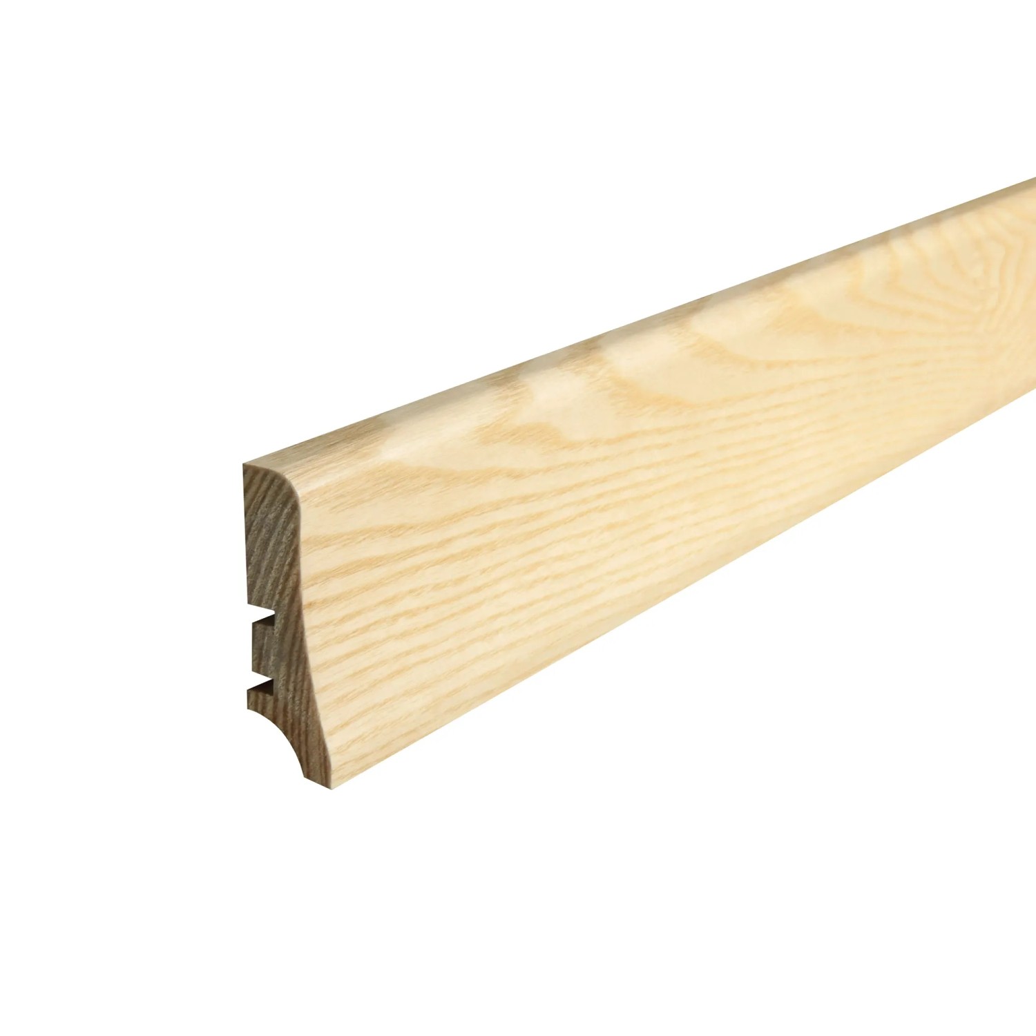 Barlinek Listwa przypodłogowa fornirowana jesion 20 x 58 x 2200 mm