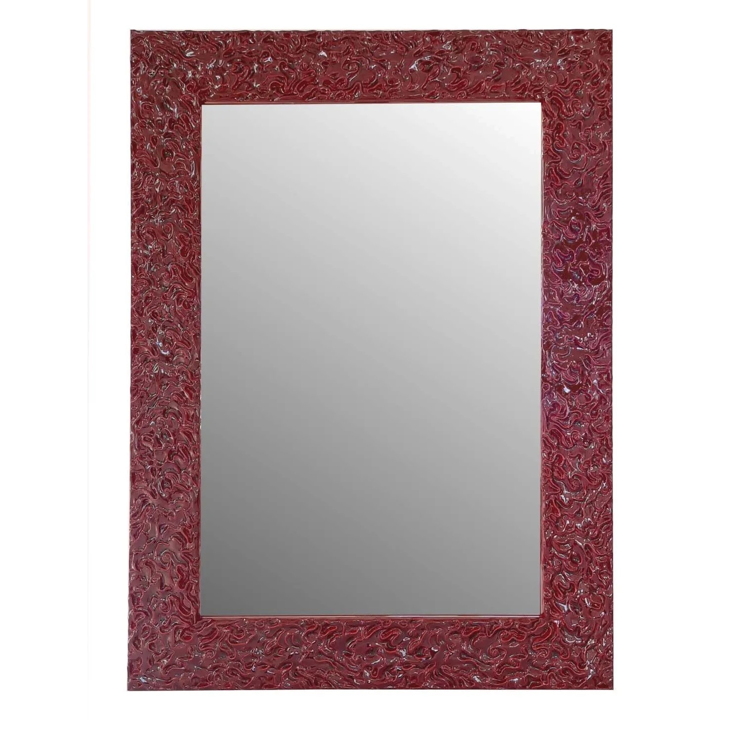 Frames Factory Lustro JULIA 55 x 175 cm czerwone