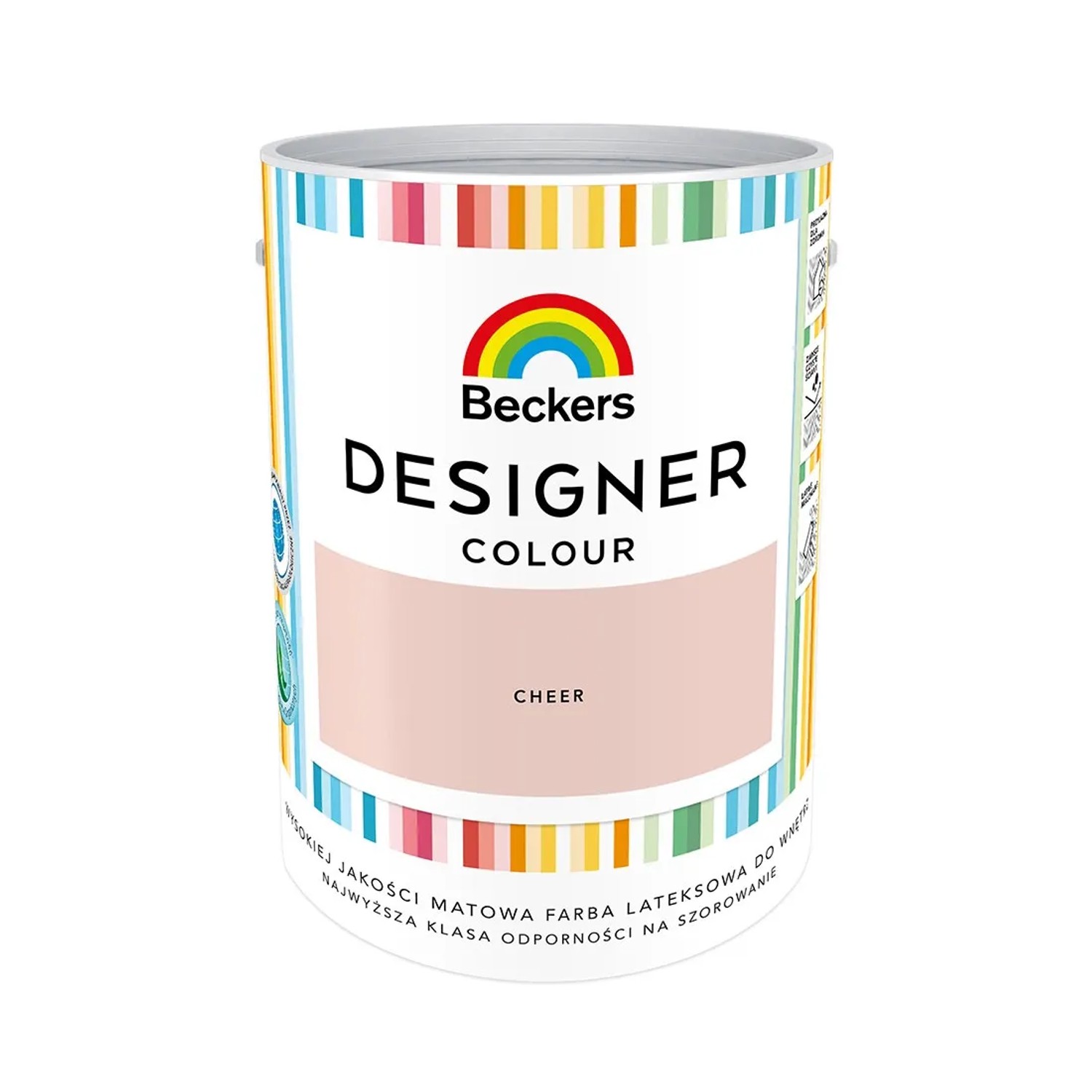 Farba lateksowa Beckers Designer bright 5L