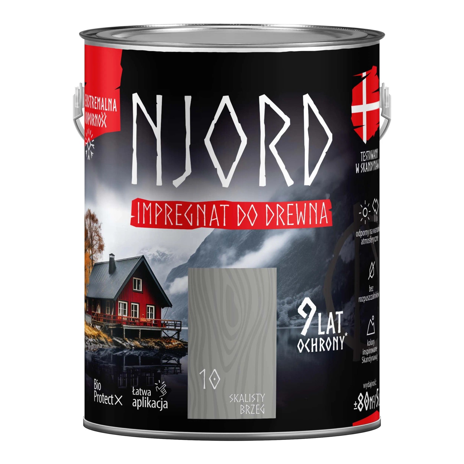 LuxDecor Impregnat do drewna Njord skalisty brzeg 5 l