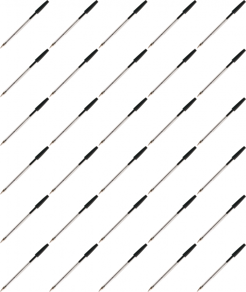 50x Długopis Q-Connect, 0.7mm, czarny