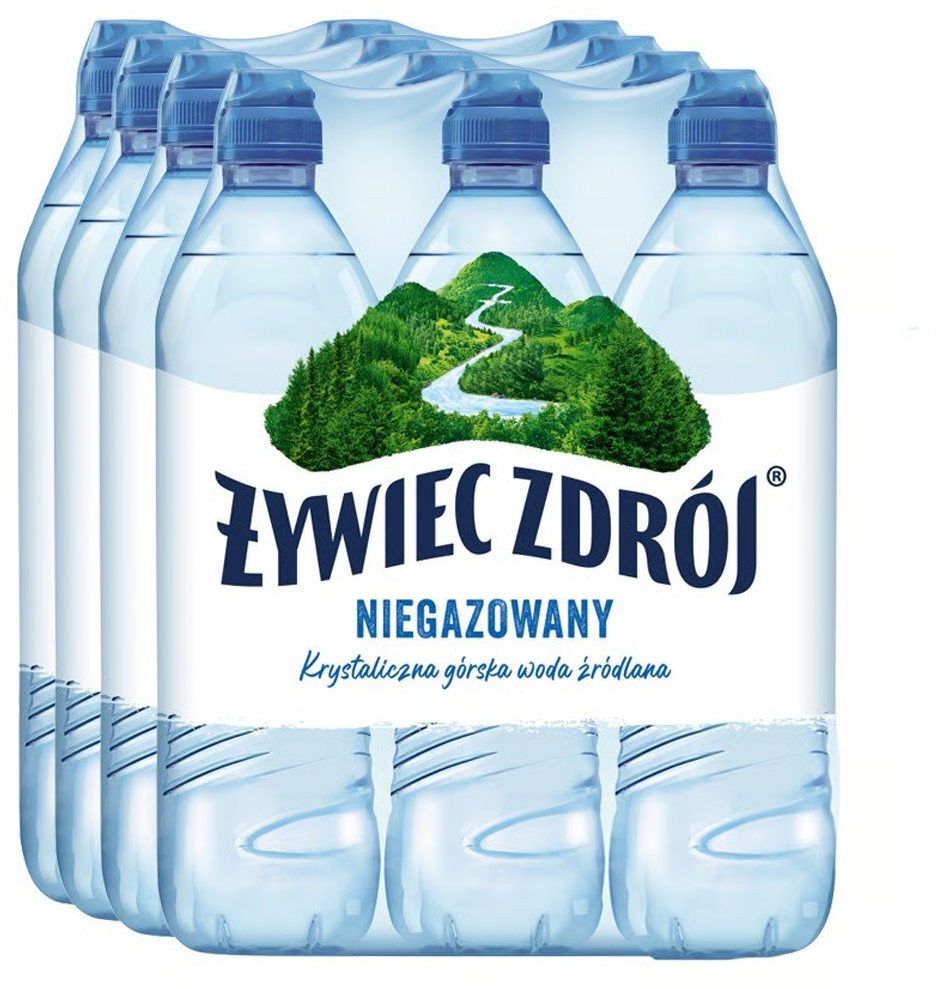 12x Woda niegazowana Żywiec Zdrój, 0.7l, butelka PET, KAUCJA