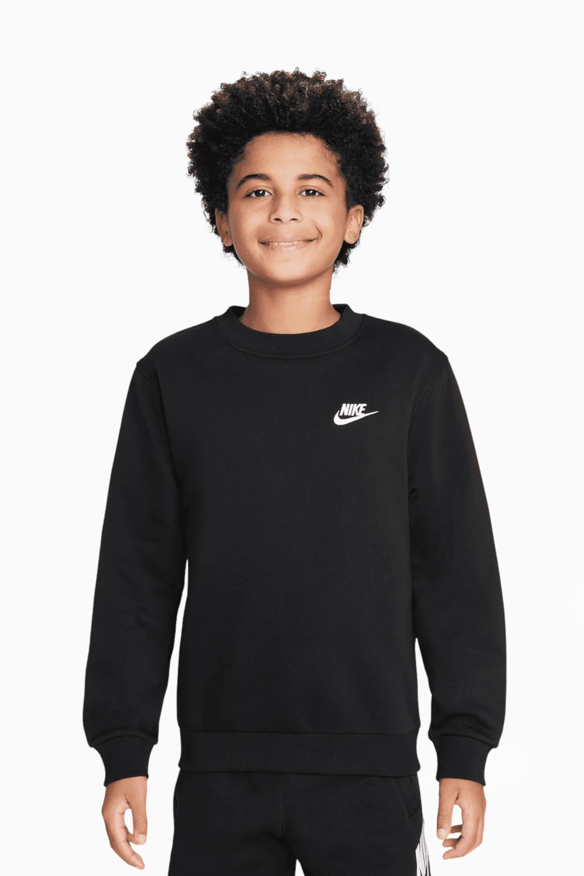 Bluza Nike Sportswear Club Fleece Junior - Czarny