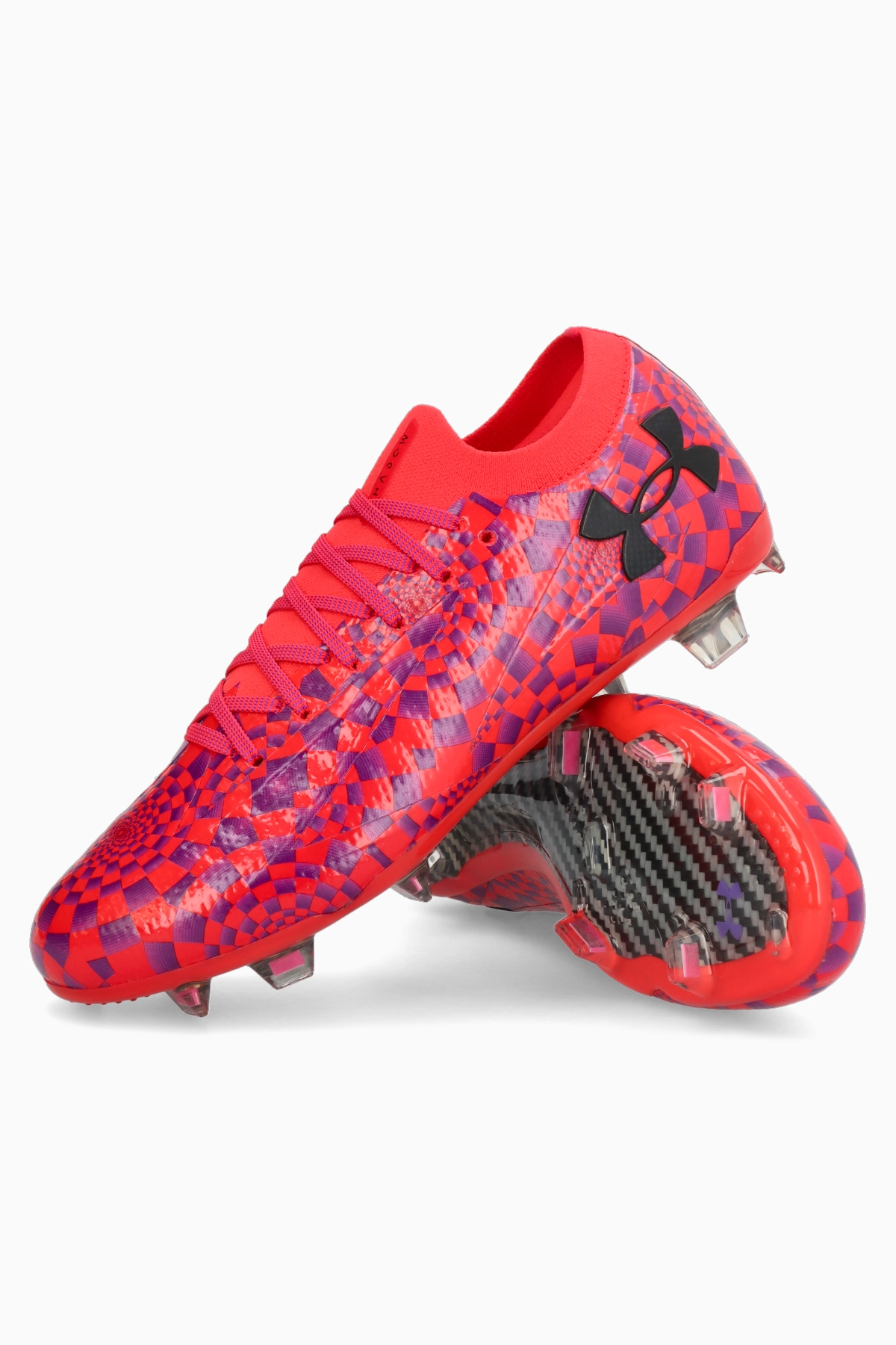 Korki Under Armour Shadow Elite 3 AMP FG - Czerwony