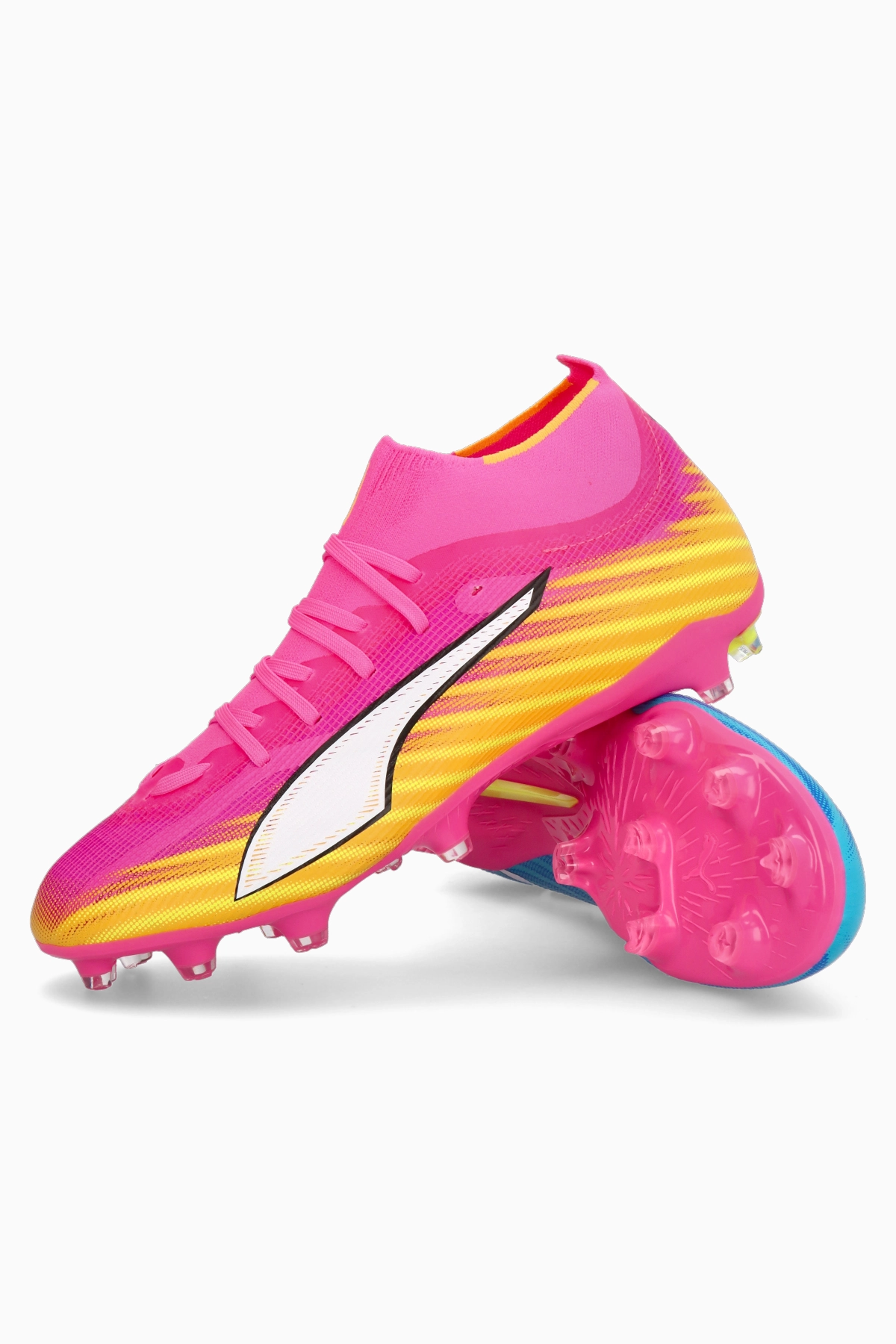 Korki Puma Ultra 6 Match+ FG/AG Damskie - Różowy