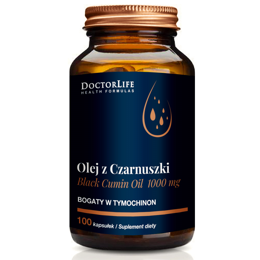 Doctor life, olej z czarnuszki, 100 kapsułek