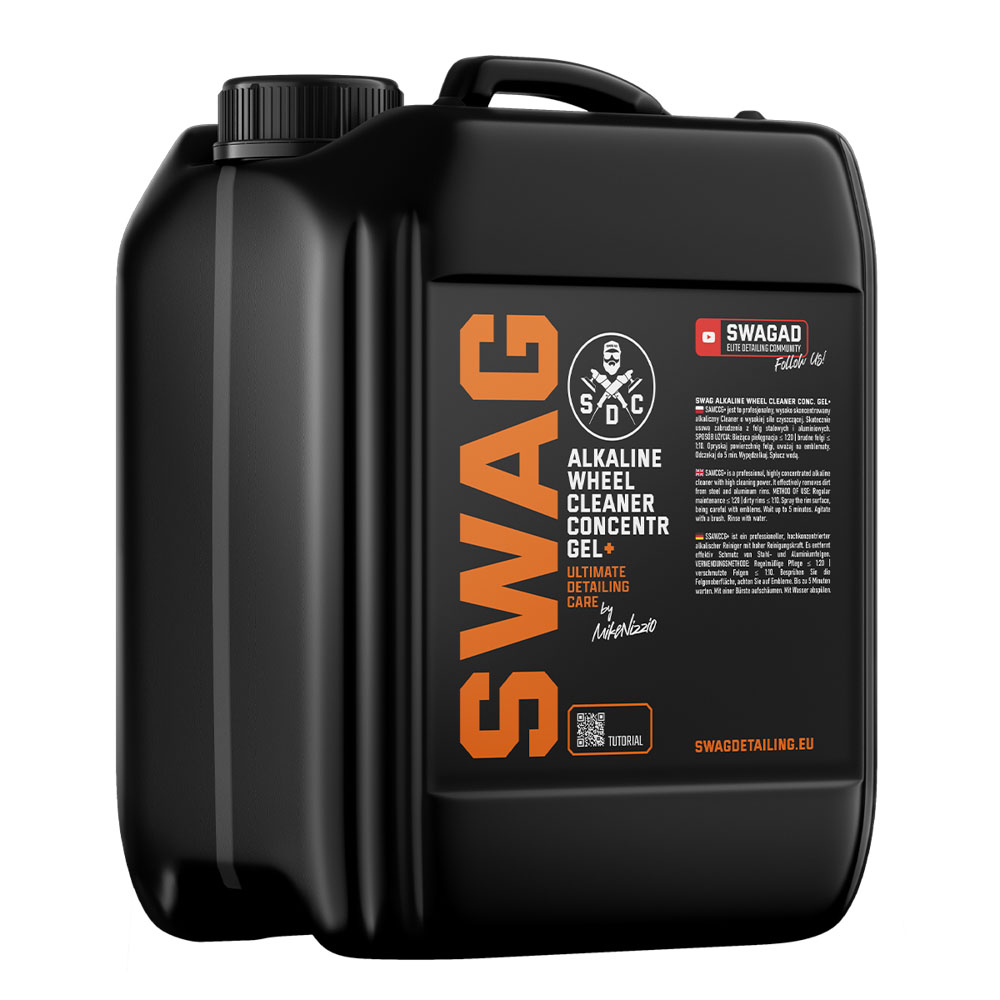 Swag Alkaline Wheel Cleaner Concentr Gel V2 5L - żelowy cleaner o zasadowym pH