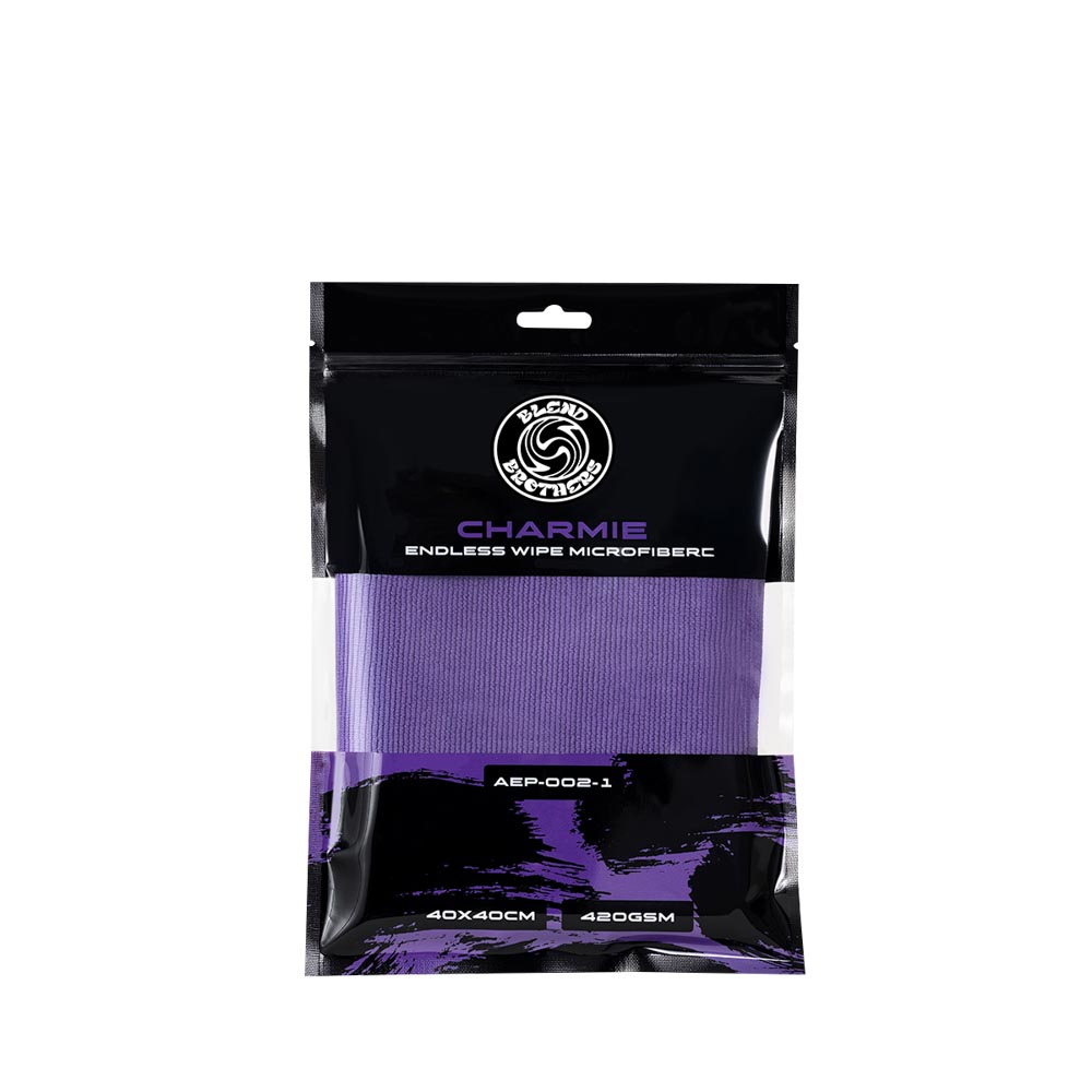 Blend Brothers CHARMIE Microfiber Purple 40x40cm - mikrofibra bezkrawędziowa
