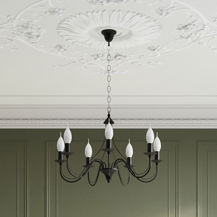 Sollux Lighting Minerwa lampa wisząca 5x40W czarna SL.0218