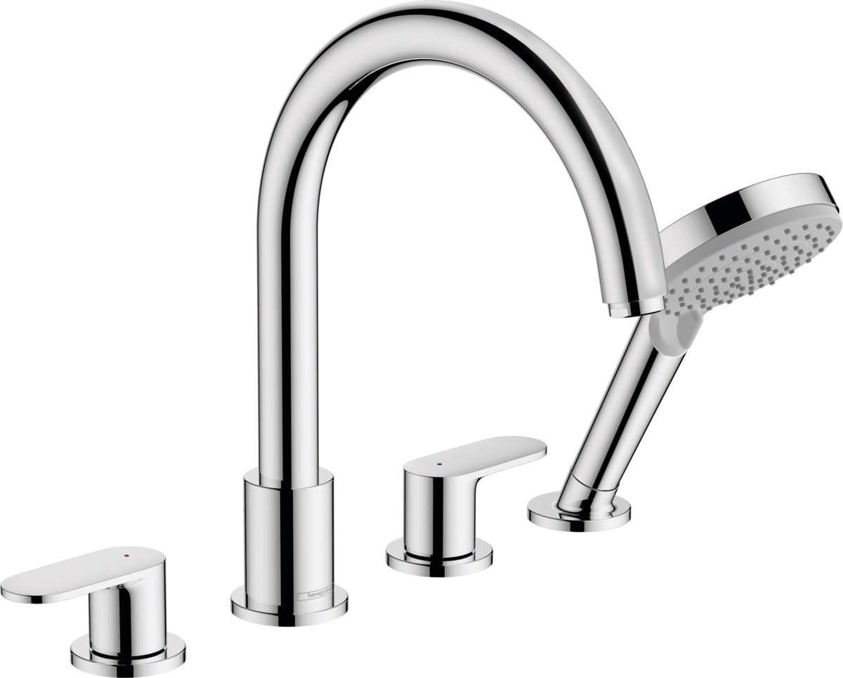Hansgrohe Vernis Blend bateria nawannowa 4-otworowa chrom 71456000