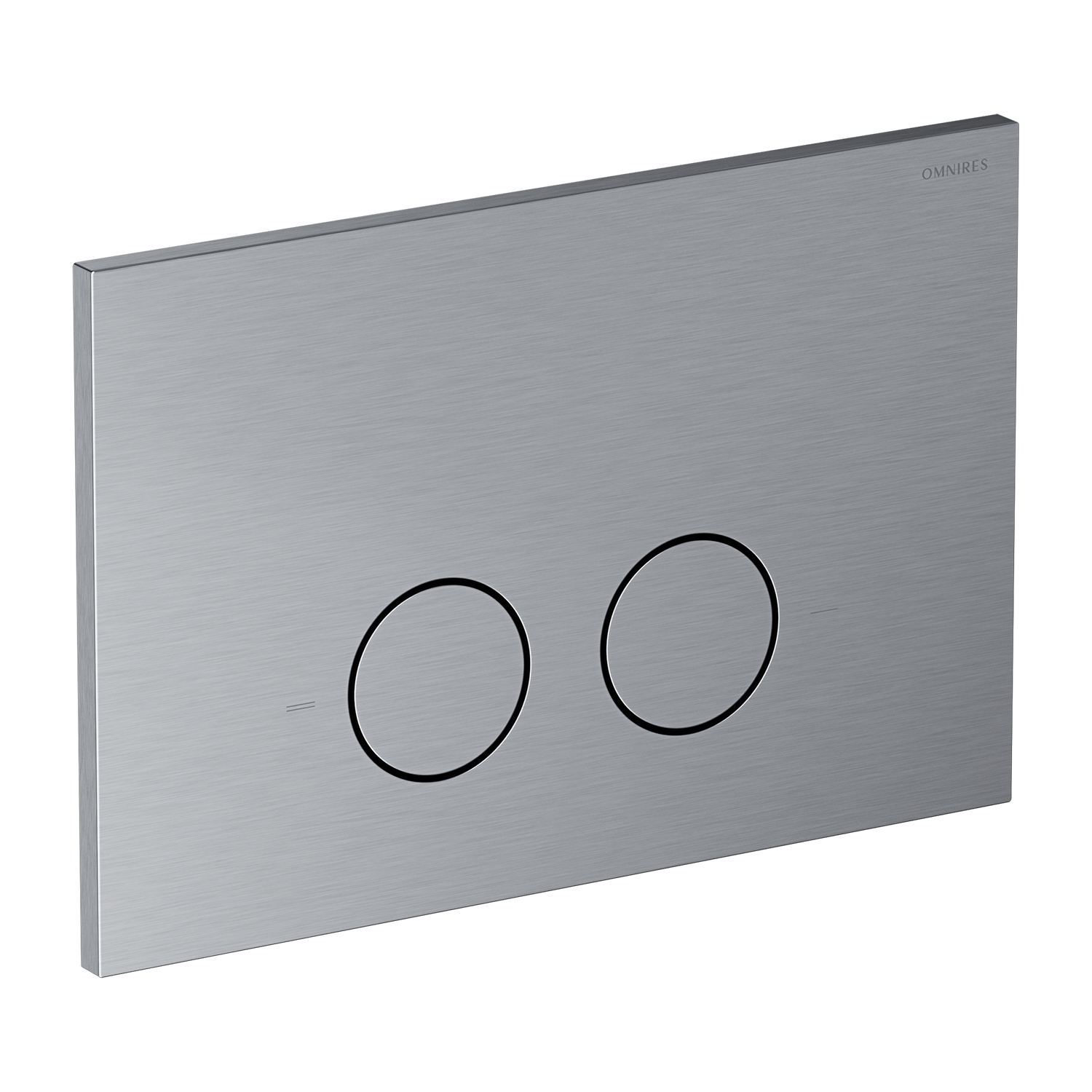 Omnires Steel-R45 przycisk spłukujący do WC nikiel szczotkowany ST45PS1NI