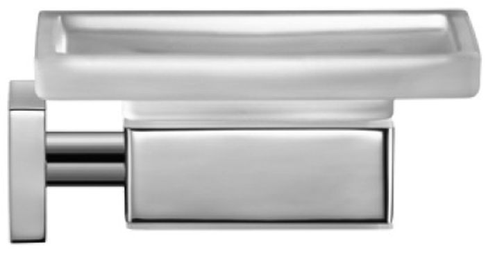 Duravit Karree mydelniczka ścienna szkło/chrom 0099521000