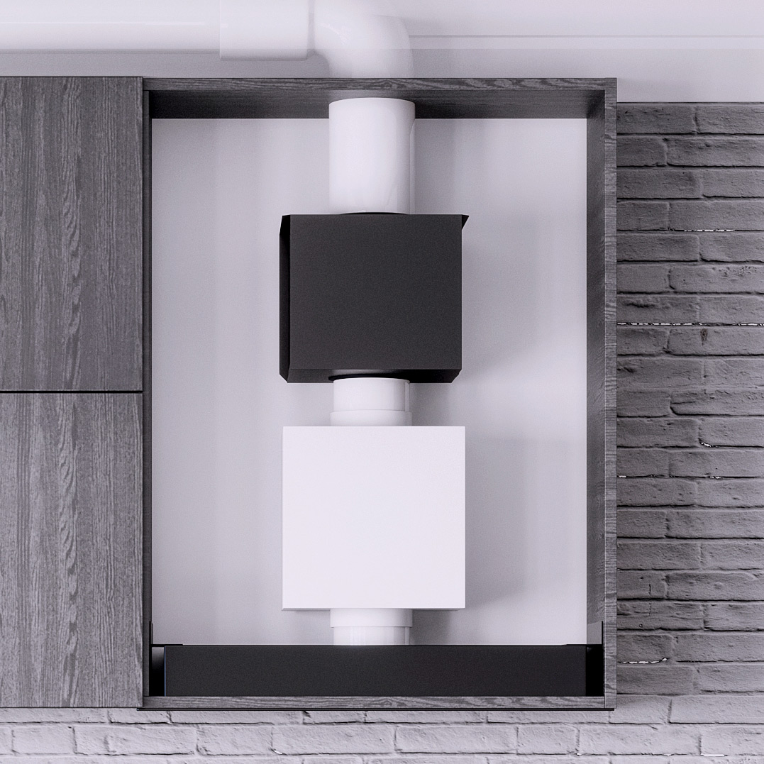 Globelo Design tłumik absorpcyjny biały TA1_1