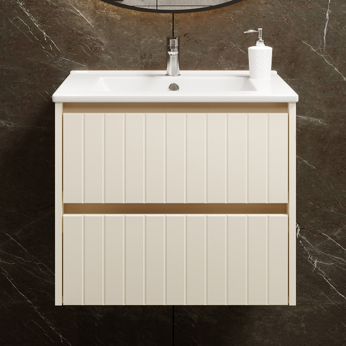 Uptrend Melito umywalka z szafką 70 cm almond mat 002-SU70-02+UP4530-700 - Wysyłka w 24h