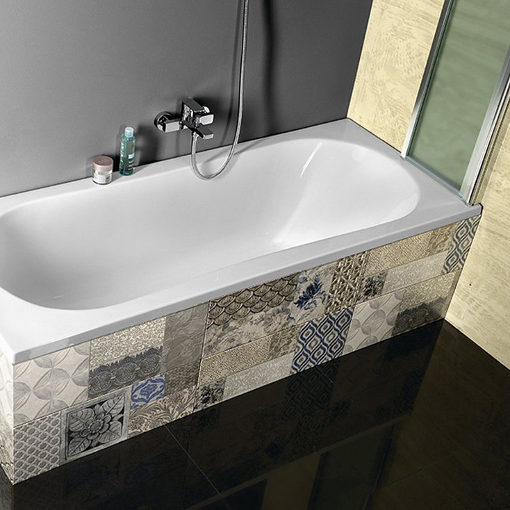 Aqualine Jizera wanna prostokątna 180x80 cm biała G1880