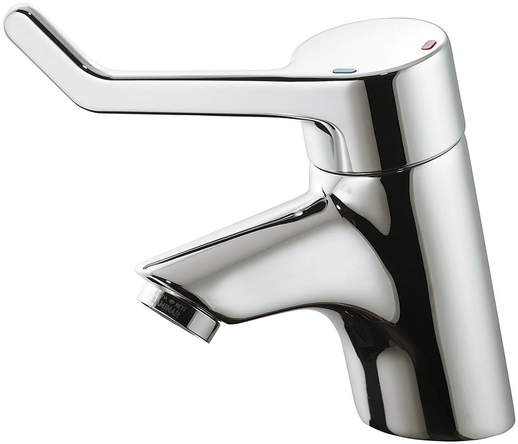 Ideal Standard Ceraplus bateria umywalkowa stojąca z uchwytem medycznym chrom B8220AA