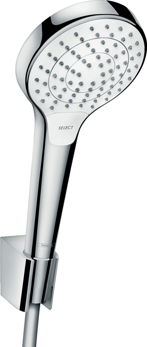 Hansgrohe Croma Select S zestaw prysznicowy ścienny biały/chrom 26421400 - Wysyłka w 24h