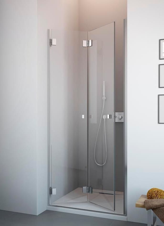 Radaway Carena DWB drzwi prysznicowe 90 cm lewe chrom/szkło przezroczyste 134502-01-01NL