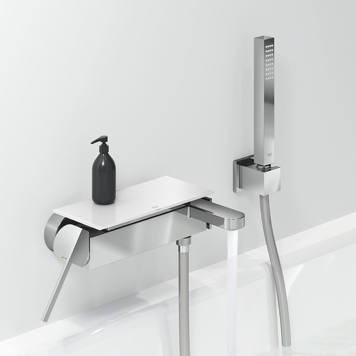 Grohe Plus bateria wannowo-prysznicowa ścienna chrom 33547003