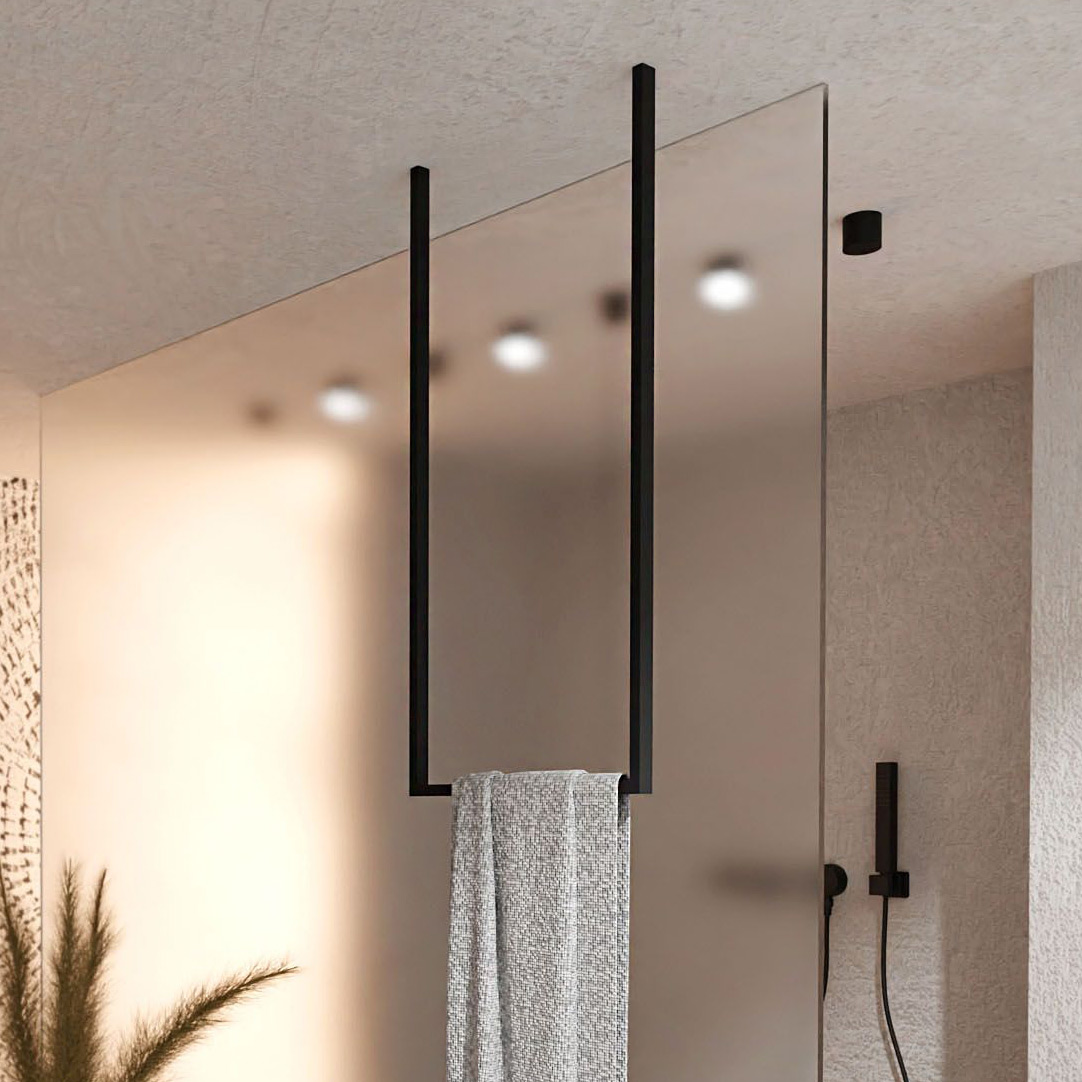 Baltica Design Arne IV wieszak na ręcznik wiszący czarny
