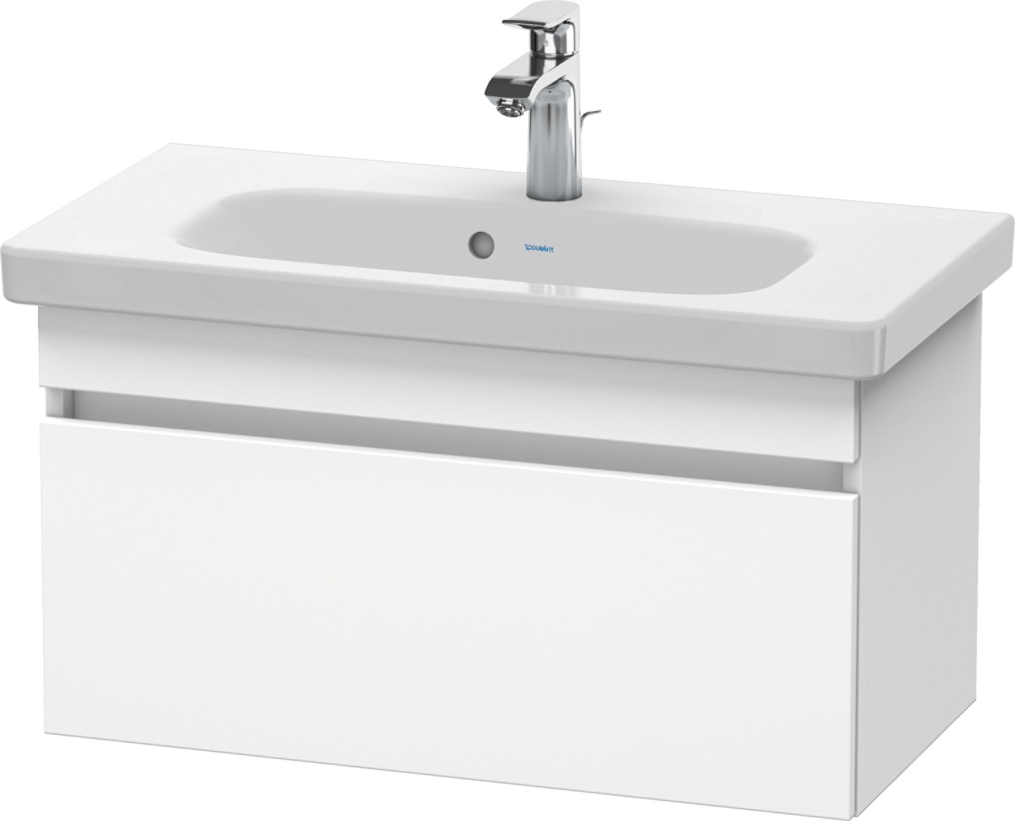 Duravit DuraStyle szafka 73 cm podumywalkowa wisząca biały mat DS639401818