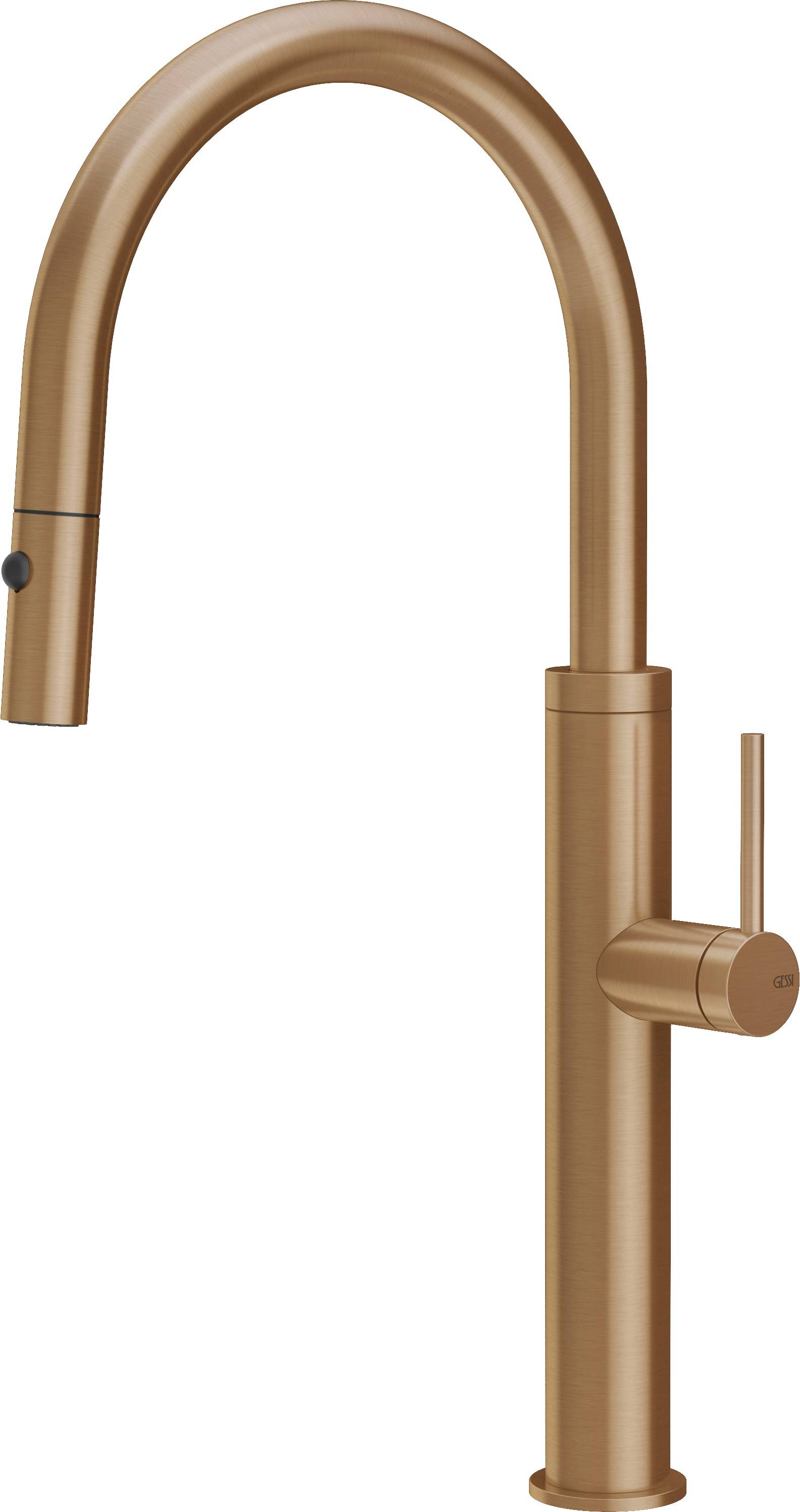 Gessi 316 bateria kuchenna stojąca brązowa 60022.726