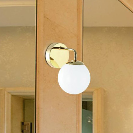 Open Design (Orlicki Design) Bao Parette Gold kinkiet 1x8W złoty/biały połysk OR81398 - Wysyłka w 24h