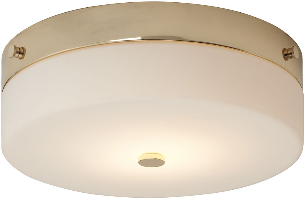 Elstead Lighting Tamar plafon 1x5,7 W LED polerowany złoty TAMAR-F-L-PG