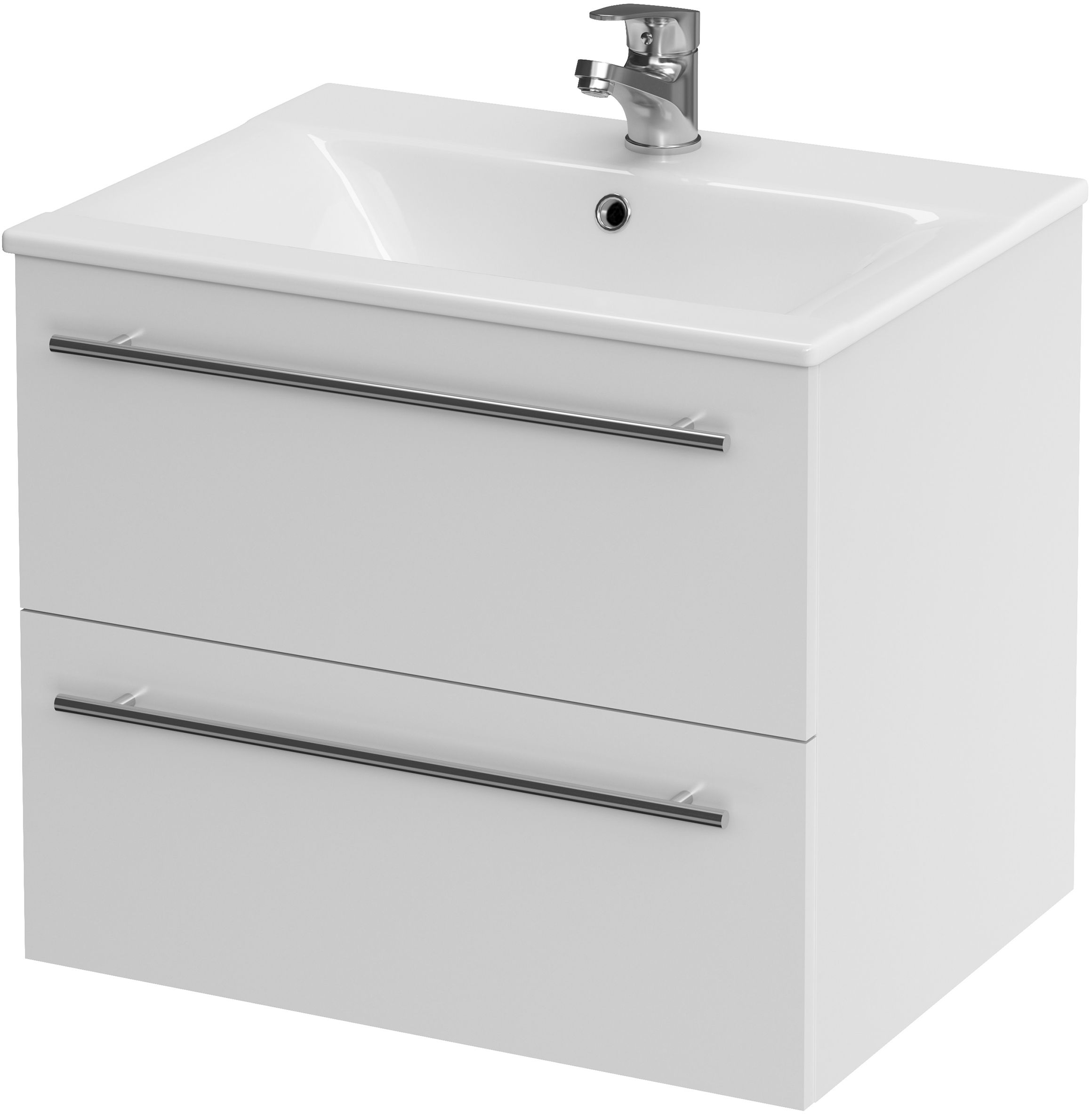 Cersanit Ontario umywalka z szafką 60 cm białą S801-068-DSM - Wysyłka w 24h
