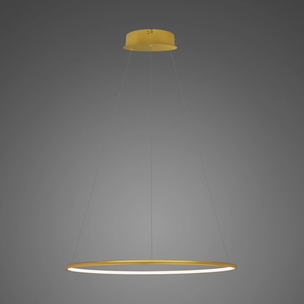 Altavola Design Ledowe Okręgi No.1 lampa wisząca 1x15 W złota LA073/P_40_in_3k_gold