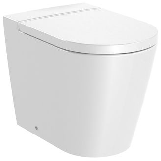 Roca Inspira Round miska WC Rimless stojąca biała A347526000 - Wysyłka w 24h