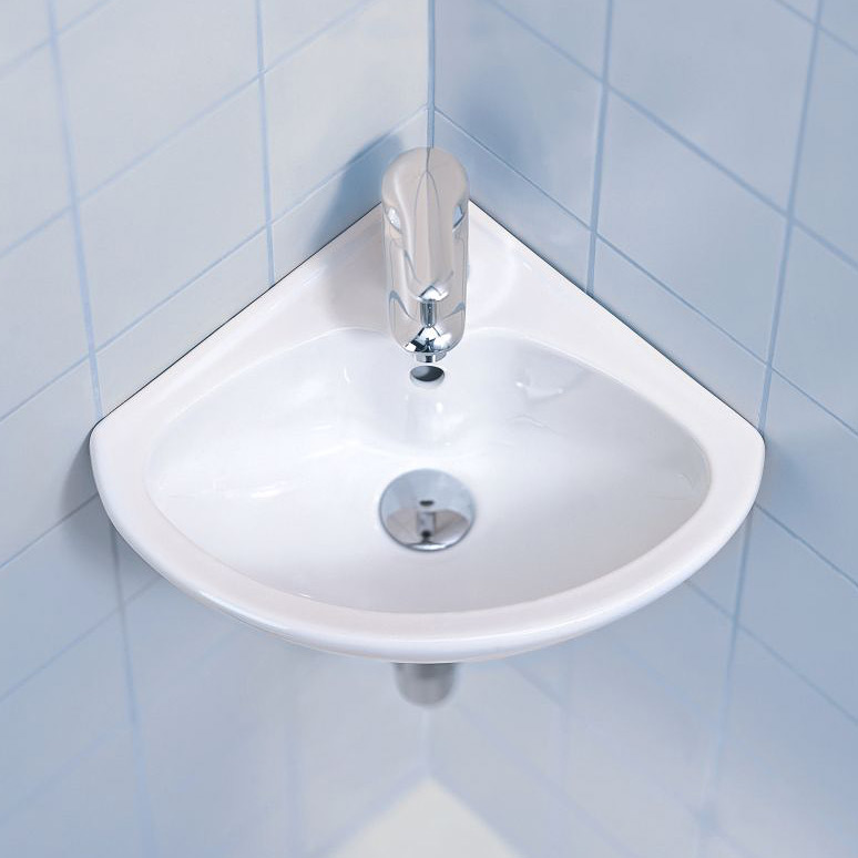 Duravit Starck 3 umywalka 43x38 cm ścienna narożna biała 0752440000
