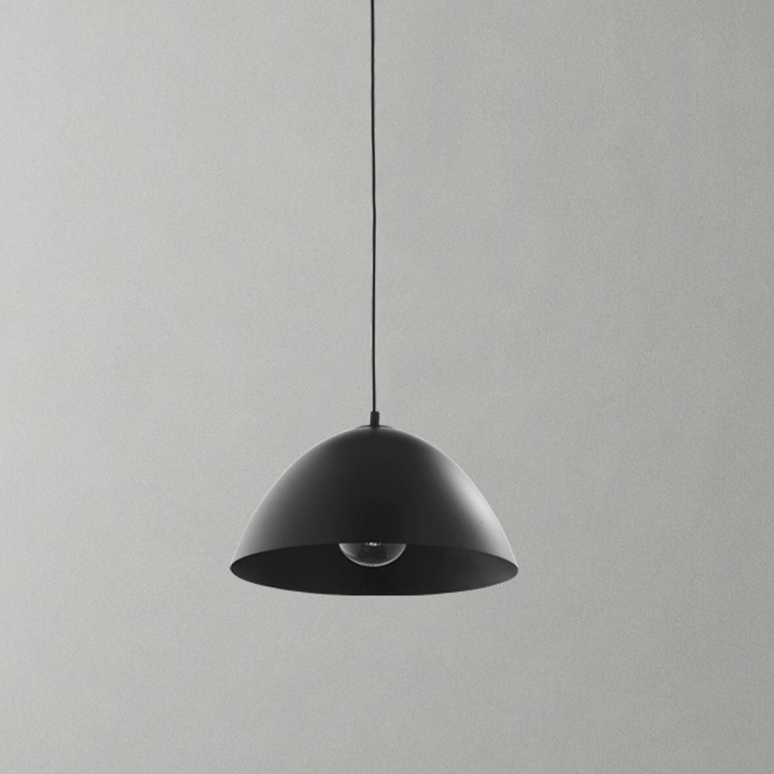 TK Lighting Faro lampa wisząca 1x15W czarna 3194