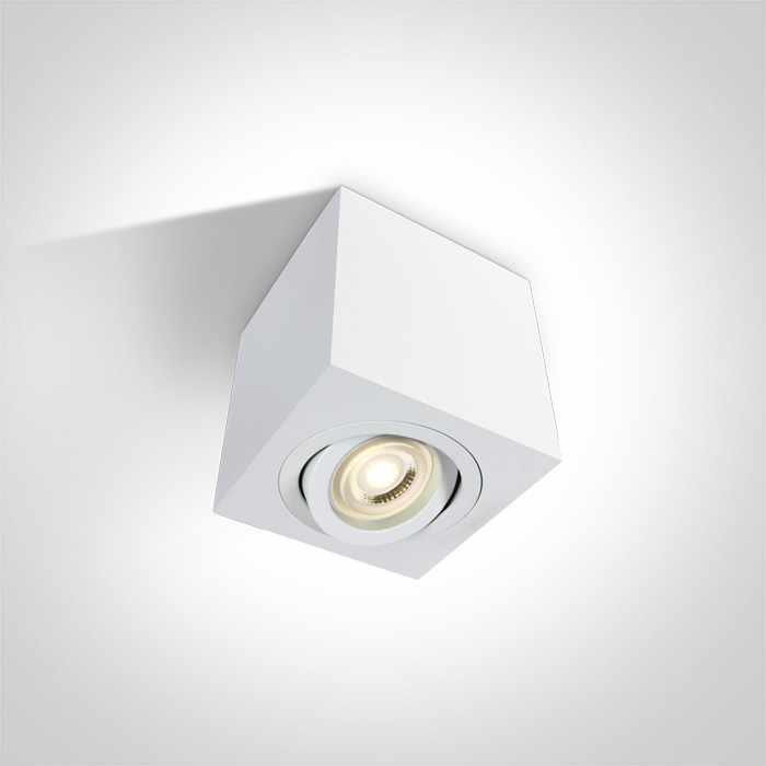 One light Langadas lampa podsufitowa 1x10W biała 12105AC/W