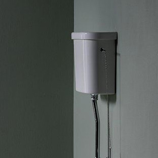 GSI Classic zbiornik WC do kompaktu wysoki ExtraGlaze biały 878011
