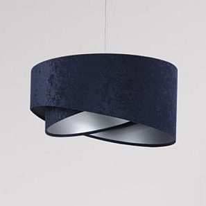 BPS Koncept Galaxy lampa wisząca 1x60 W srebrna-granatowa 060-043