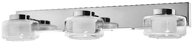 Osram Orbis Flame kinkiet 3x5,5 W chrom