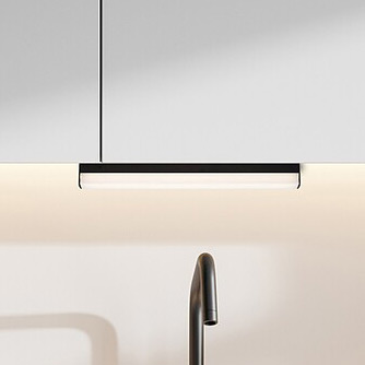 Rabalux Band 2 lampa podszafkowa 1x20 W biała-czarna 78049