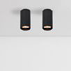 Italux Lopus lampa podsufitowa 1x10 W czarna CLN-48930-S-BK