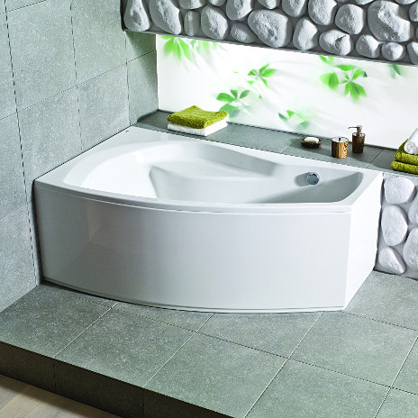 Roca Nicole wanna narożna 150x90 cm lewa biała A24T137000