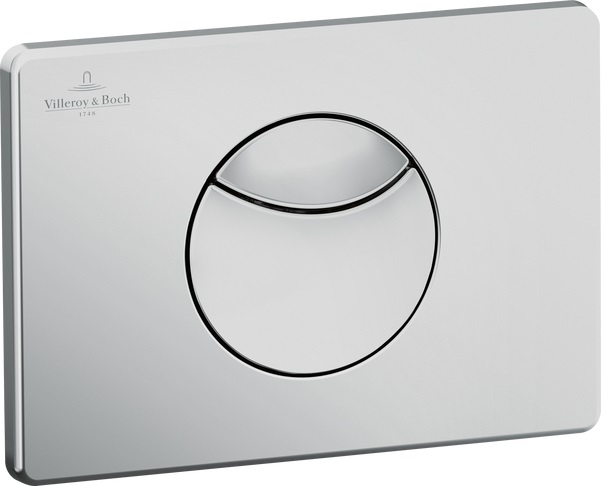 Villeroy & Boch ViConnect przycisk spłukujący do WC chrom mat 92248569 - Wysyłka w 24h