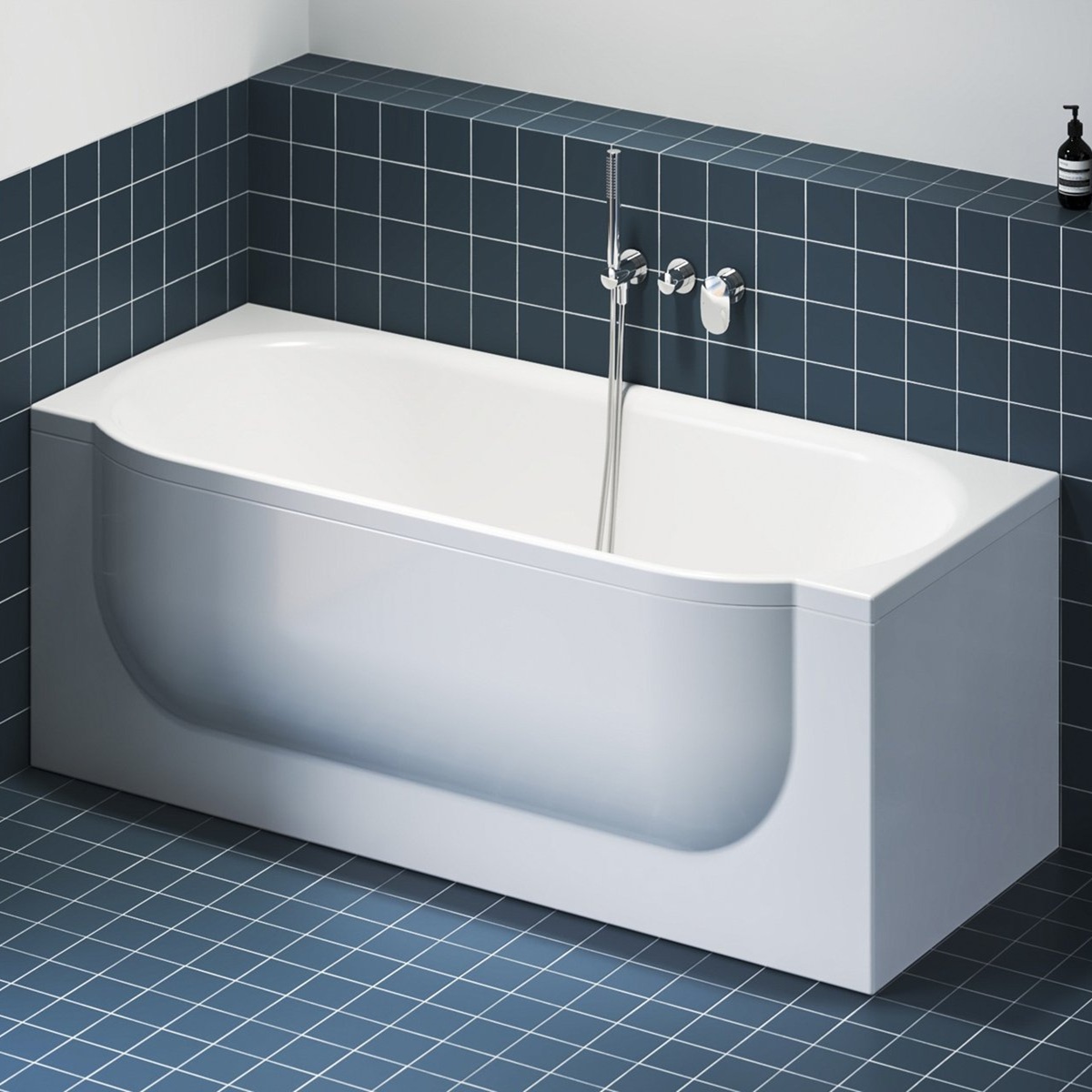 Ravak ARC panel akrylowy do wanny 66 cm boczny biały CZE4100A01