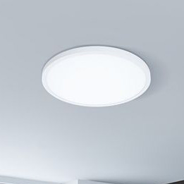 Italux Pelaro plafon 1x30 W biały PLF-7001-400R-WH-4K