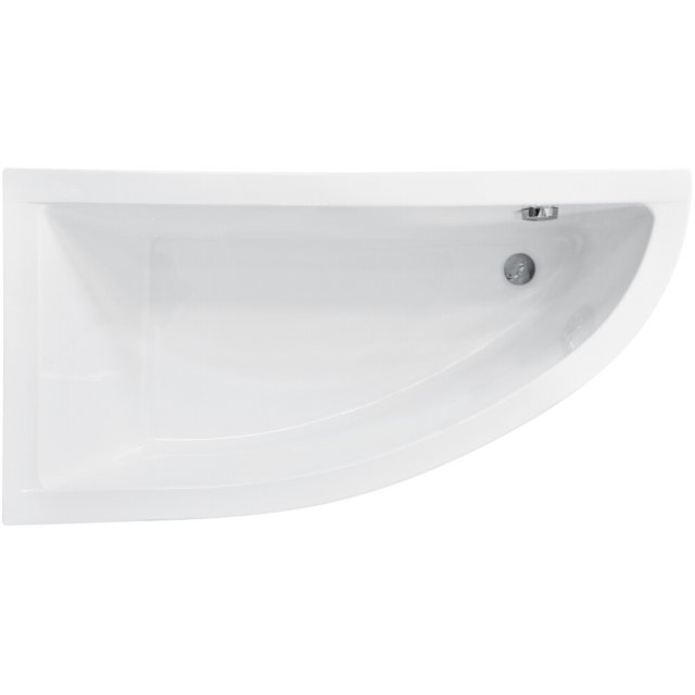 BESCO Wanna narożna PRAKTIKA 150x70 cm lewa #WAP-150-NL